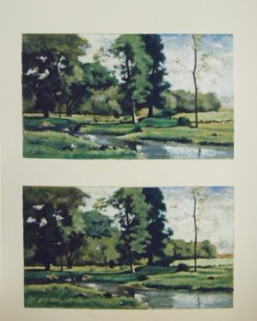 Double Landscape (Inness), 1963