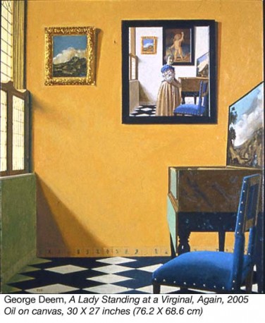 A Lady Standing at a Virginal, Again,  2005