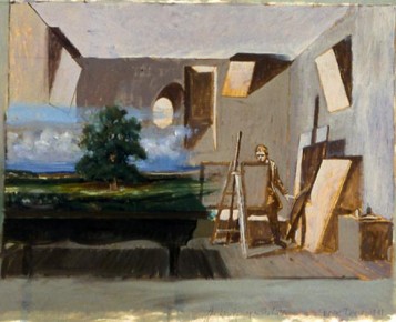 The Landscape Painter (Study)