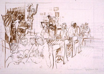 School of Daumier (Study)