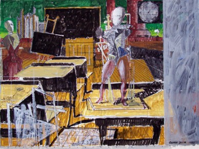 School of de Chirico (Study)