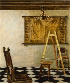 Vermeer's Easel (Study)