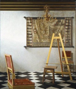 Vermeer's Easel