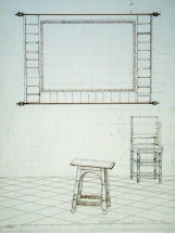 A Stool, A Chair, and a Map (Study)