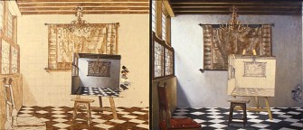 The Art of Painting, diptych