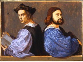 Del Sarto and Titian (Study)
