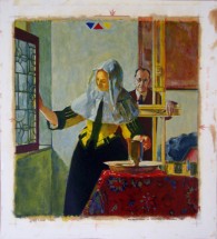 Mondrian in Vermeer's Studio