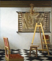 Vermeer's Easel