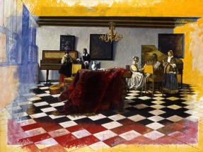 Vermeer's Red Rug